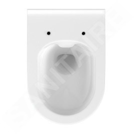 Cersanit Crea - WC suspendu avec abattant SoftClose, CleanOn, blanc S701-212