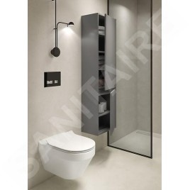 Cersanit Crea - WC suspendu avec abattant SoftClose, CleanOn, blanc S701-212