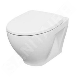 Cersanit Moduo - WC suspendu avec abattant SoftClose, CleanOn, blanc K701-262