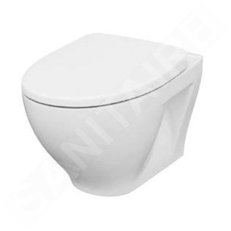 Cersanit Moduo - WC suspendu avec abattant SoftClose, CleanOn, blanc K701-262