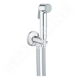 Grohe Tempesta-F - Robinet d'arrêt avec douchette bidet, chrome 26358000