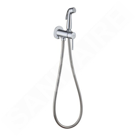 kielle Oudee - Ensemble mitigeur encastré avec douchette de bidet, chrome 10402200