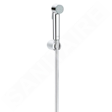 Grohe Tempesta-F - Douchette de bidet avec support et flexible de 1,25 m, chrome 26354000