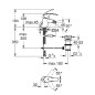 Grohe Eurosmart - Mitigeur de bidet S, chrome 32929002