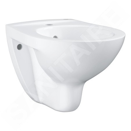 Grohe Bau Ceramic - Bidet suspendu avec trop-plein, blanc alpin 39433000