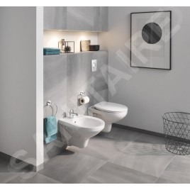 Grohe Bau Ceramic - Bidet suspendu avec trop-plein, blanc alpin 39433000