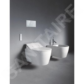 Duravit ME by Starck - Bidet suspendu avec trop-plein, blanc 2288150000