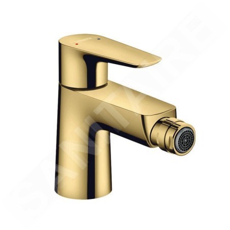 Hansgrohe Talis E - Mitigeur de bidet avec tirette de vidage, aspect doré poli 71720990