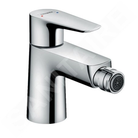 Hansgrohe Talis E - Mitigeur de bidet avec garniture de vidage push-open, chrome 71721000