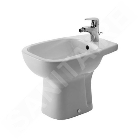Duravit D-Code - Bidet à poser, blanc alpin 22381000002