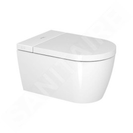 Duravit SensoWash Starck - Abattant électronique de bidet Lite Compact avec céramique, Rimless, SoftClose, HygieneGlaze, blanc