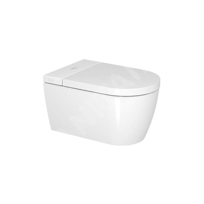 Duravit SensoWash Starck - Abattant électronique de bidet Lite Compact avec céramique, Rimless, SoftClose, HygieneGlaze, blanc Duravit SensoWash Starck - Abattant électronique de bidet Lite Compact avec céramique, Rimless, SoftClose, HygieneGlaze, blanc