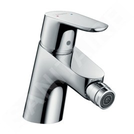 Hansgrohe Focus E2 - Mitigeur de bidet avec garniture de vidage à tirette, chrome 31920000