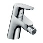 Hansgrohe Focus E2 - Mitigeur de bidet avec garniture de vidage à tirette, chrome 31920000