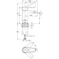 kielle Harmonia - Mitigeur de bidet, chrome 10423100