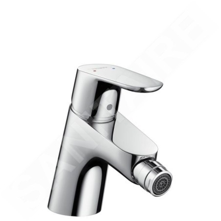 Hansgrohe Focus E2 - Mitigeur de bidet avec garniture de vidage Push-Open, chrome 31922000