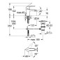 Grohe Eurostyle Cosmopolitan - Mitigeur de bidet, chrome 33565002 Grohe Eurostyle Cosmopolitan - Mitigeur de bidet, chrome 33565002