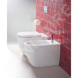 Duravit ME by Starck - Bidet à poser, avec WonderGliss, blanc alpin 22891000001