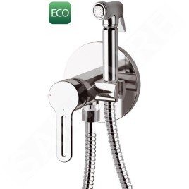 Sapho Robinetterie - Robinet encastré avec douchette de bidet, chrome 1103-07