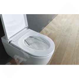 Duravit SensoWash Starck - Abattant électronique de bidet f Plus Compact avec la céramique, Rimless, HygieneGlaze, Softclose,