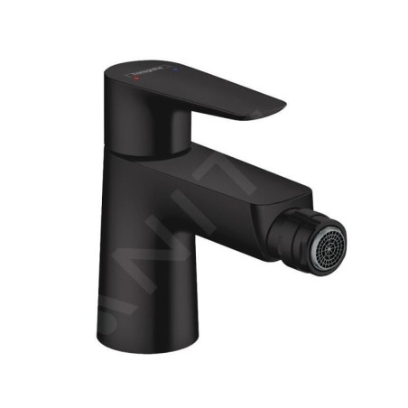 Hansgrohe Talis E - Mitigeur de bidet avec tirette de vidage, noir mat 71720670