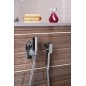 Sapho Justime - Douchette de bidet avec support, chrome 1209-02