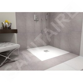 Polysan Flexia - Receveur de douche 1100x1000 mm, possibilité de la modification des dimensions, blanc 72922