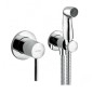 Kludi Bozz - Set de douchette de bidet avec vanne d’arrêt encastrée, chrome 389990576