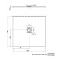 Polysan Flexia - Receveur de douche, 1000x900 mm, possibilité de modifier les dimensions, blanc 72925 Polysan Flexia - Receveur de douche, 1000x900 mm, possibilité de modifier les dimensions, blanc 72925