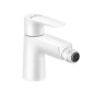 Hansgrohe Talis E - Mitigeur de bidet avec tirette de vidage, blanc mat 71720700