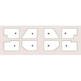Polysan Flexia - Receveur de douche, 1000x900 mm, possibilité de modifier les dimensions, blanc 72925