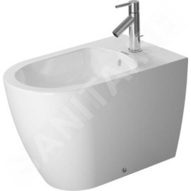 Duravit ME by Starck - Bidet sur pied, avec trop-plein, blanc alpin 2289100000