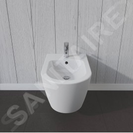 Duravit ME by Starck - Bidet suspendu, avec WonderGliss, blanc 22881500001