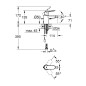 Grohe Eurosmart Cosmopolitan - Mitigeur de bidet, chrome 32840000