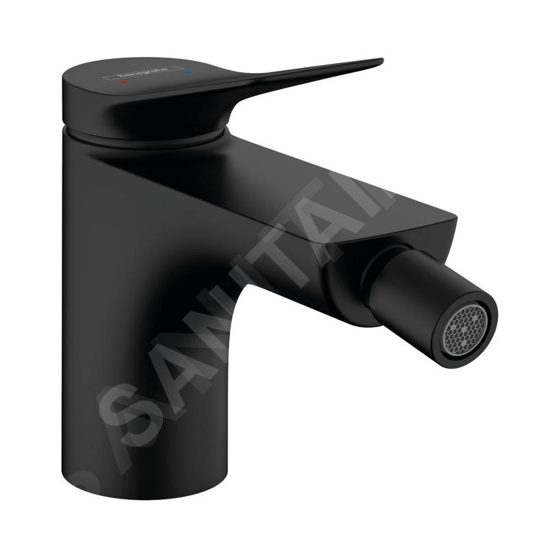 Hansgrohe Vivenis - Mitigeur de bidet avec vidage, noir mat 75200670