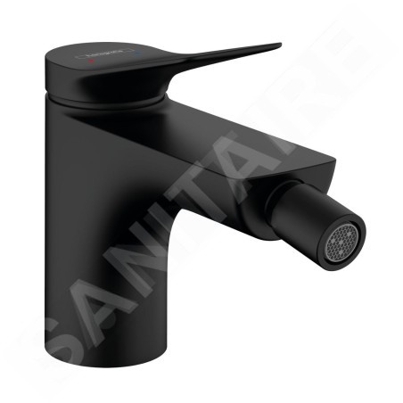 Hansgrohe Vivenis - Mitigeur de bidet avec vidage, noir mat 75200670