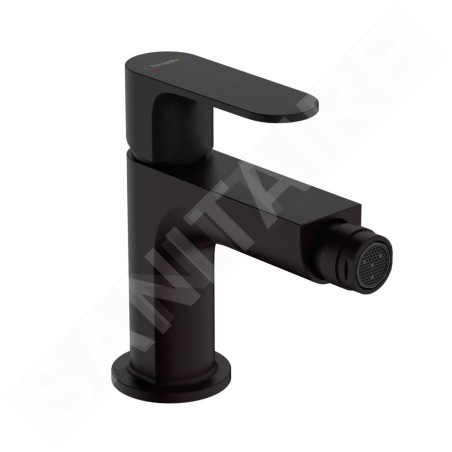 Hansgrohe Rebris S - Mitigeur de bidet avec vidage, noir mat 72210670