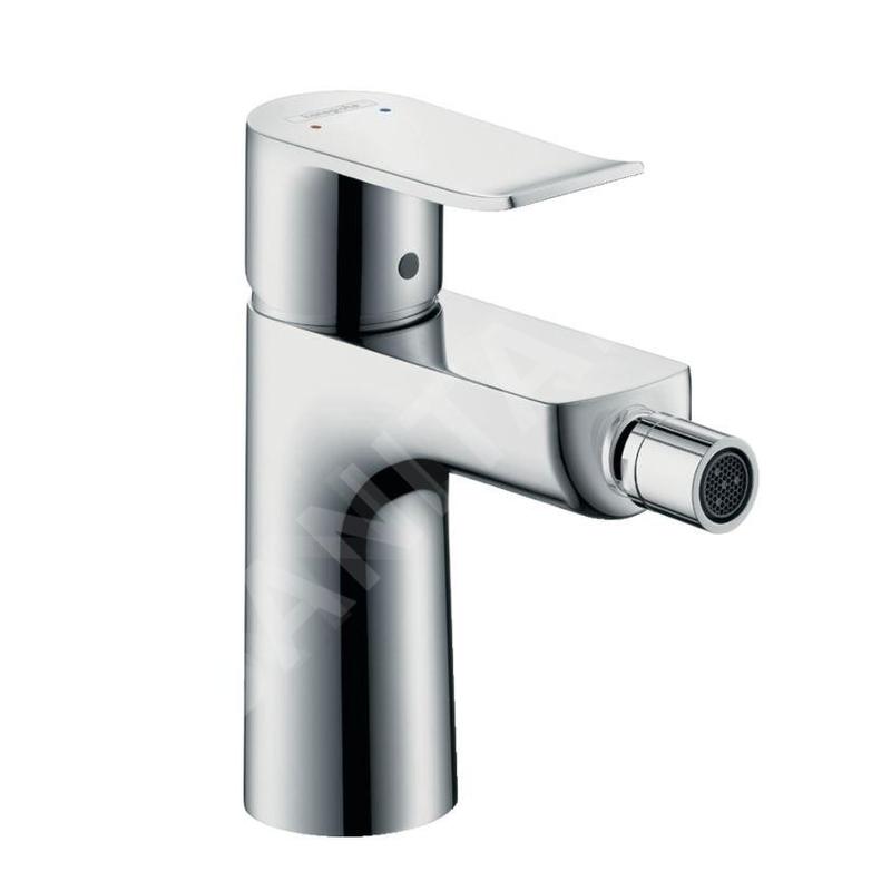 Hansgrohe Metris New - Mitigeur de bidet avec vidage, chrome 31280000