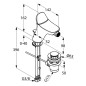 Kludi Amba - Mitigeur de bidet, chrome 532160575