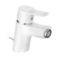 Kludi Pure&Easy - Mitigeur de bidet avec vidage, chrome/ blanc 375339165