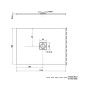 Polysan Flexia - Receveur de douche, 1100x800 mm, possibilité de modifier les dimensions, blanc 72924 Polysan Flexia - Receveur de douche, 1100x800 mm, possibilité de modifier les dimensions, blanc 72924