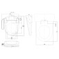 Sapho Blooming Eko Plus - Bidet électronique, SoftClose, blanc NB-1160D Sapho Blooming Eko Plus - Bidet électronique, SoftClose, blanc NB-1160D