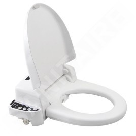 Sapho Blooming - Bidet électronique avec commande à distance, SoftClose, blanc NB-R770D