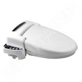 Sapho Blooming - Bidet électronique avec commande à distance, SoftClose, blanc NB-R770D