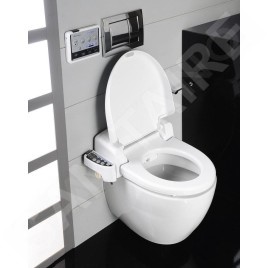 Sapho Blooming - Bidet électronique avec commande à distance, SoftClose, blanc NB-R770D