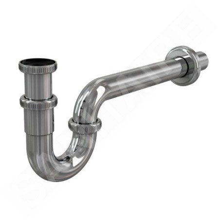 Alcadrain Siphons - Siphon de bidet diamètre 32 mm, métal A45E