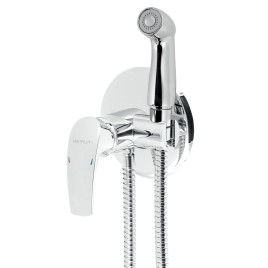 Novaservis Metalia 57 - Robinetterie de bidet encastrée avec sorties, chrome 57211,0
