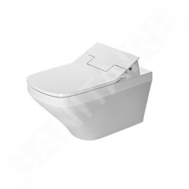 Duravit DuraStyle - Abattant WC japonais à fond creux avec SensoWash Slim, Rimless, SoftClose, blanc alpin 631001002004300