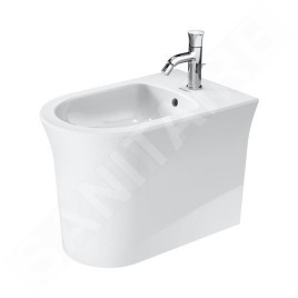 Duravit White Tulip - Bidet à poser, avec WonderGliss, blanc 22931000001