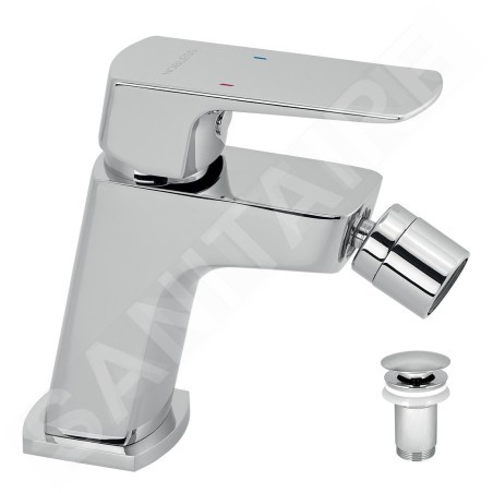 Novaservis Nobless Ego - Mitigeur de bidet avec vidage, chrome 43011,0